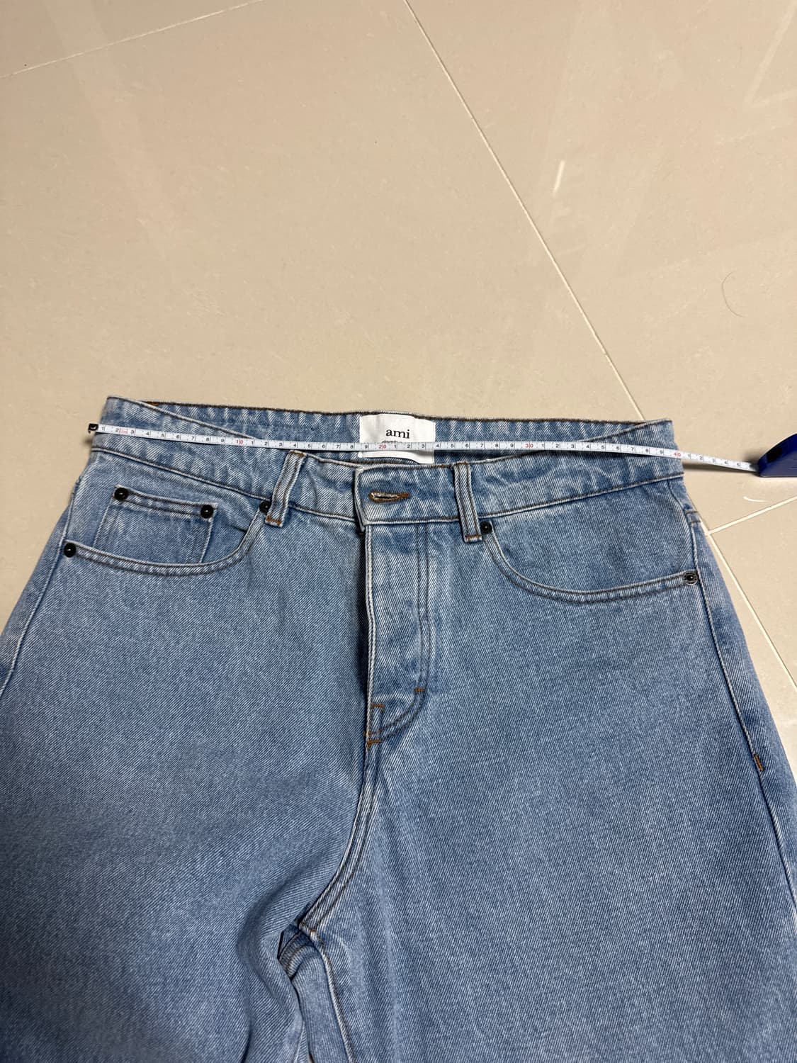 아미 연청바지 30(정품) 상품이미지5