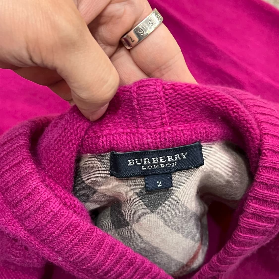  버버리 니트 후드 y14020 상품이미지7