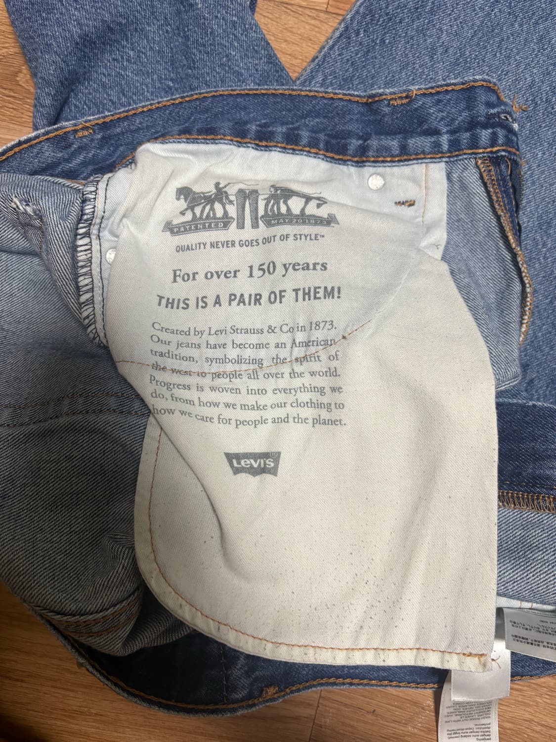 리바이스 555 96 W36 L32 상품이미지4