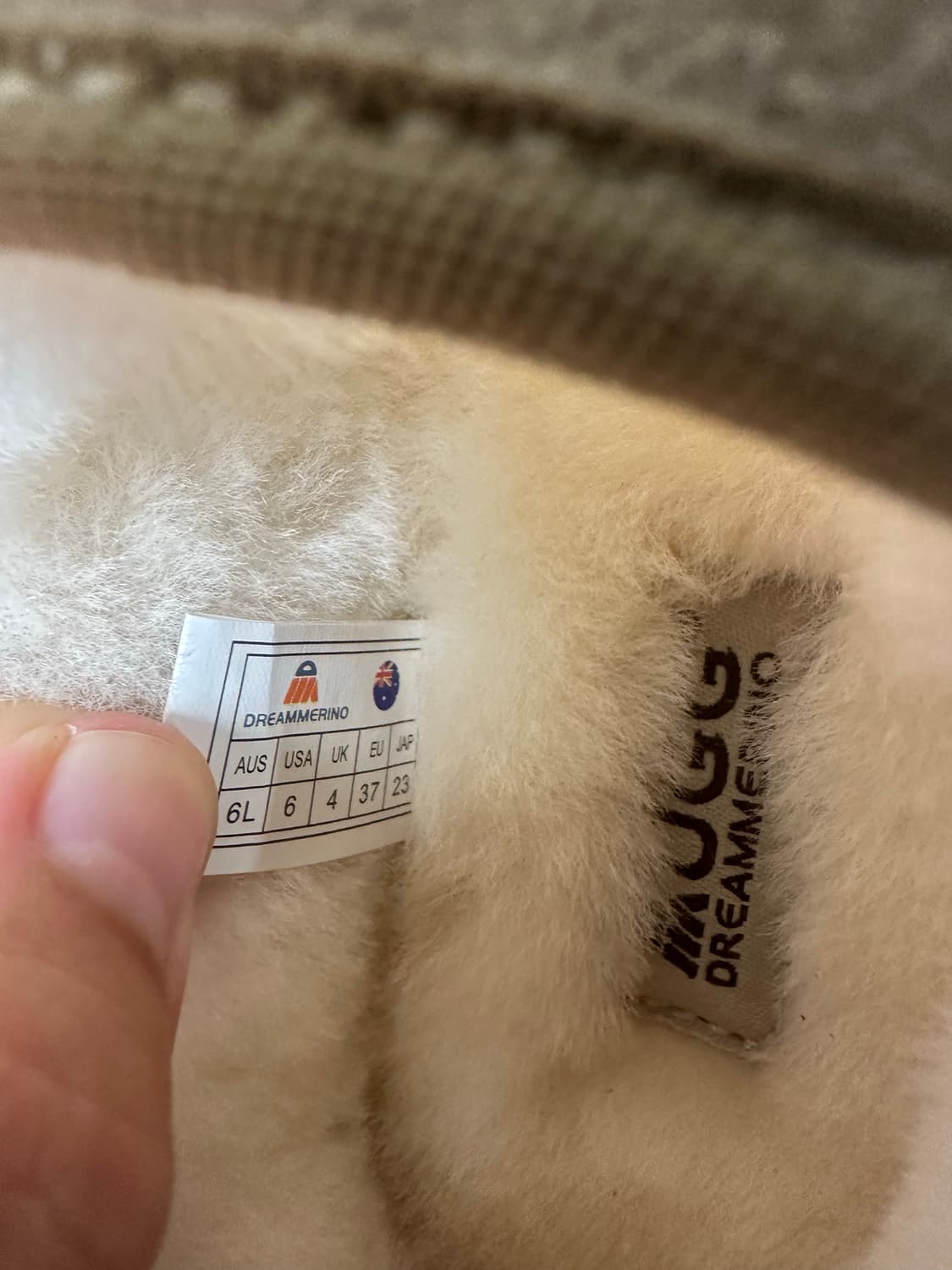 UGG 드림메리노 메리제인 슈즈 샌드 EU37 (235) 새상품 상품이미지7