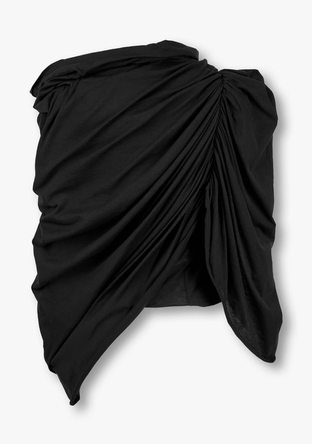 rick owens 24ss 릭오웬스 드레이프드 케이프 탑 블랙 상품이미지2