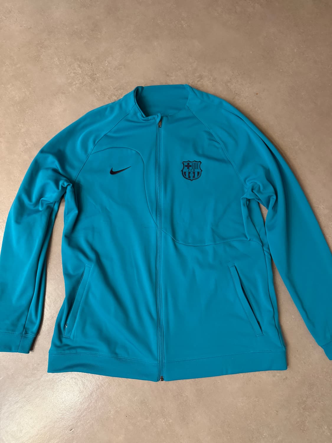 나이키 바르셀로나 아카데미 프로 니트 자켓 트랙탑 져지 에너지 썬더 블루 상품이미지1