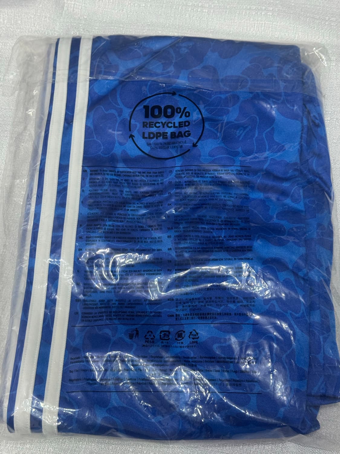 아디다스 x 베이프 파이어버드 트랙 팬츠(KR-L 사이즈) 상품이미지3