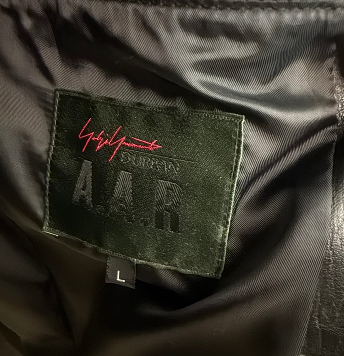 yohji yamamoto  durban A.A.A  레더 테일러드 재킷 상품이미지7