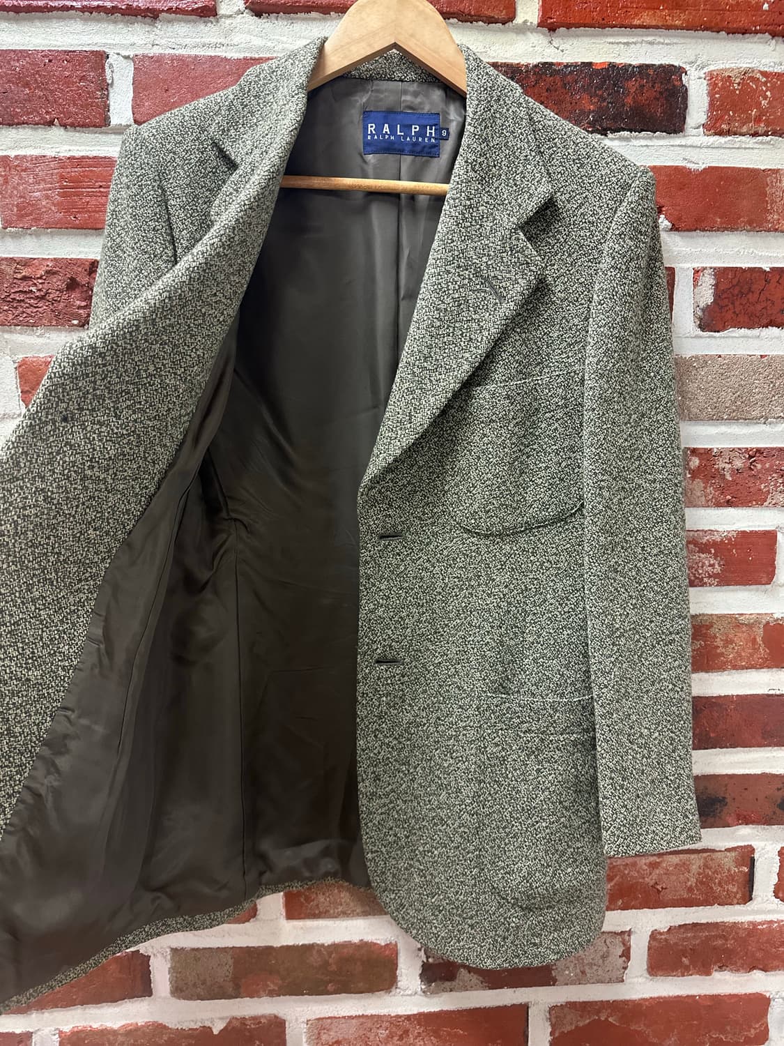 (M)폴로랄프로렌 우드버튼 울 블레이저 상품이미지5