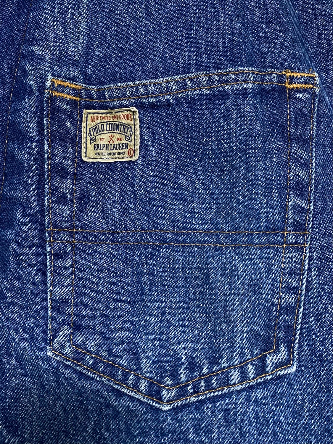 1988년 POLO COUNTRY RALPH LAUREN 데님자켓 OG 상품이미지3