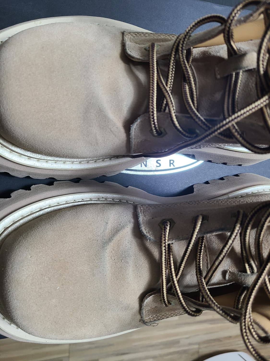 디앤에스알 dnsr 맘모스 스웨이드 워커 베이지 260 상품이미지3