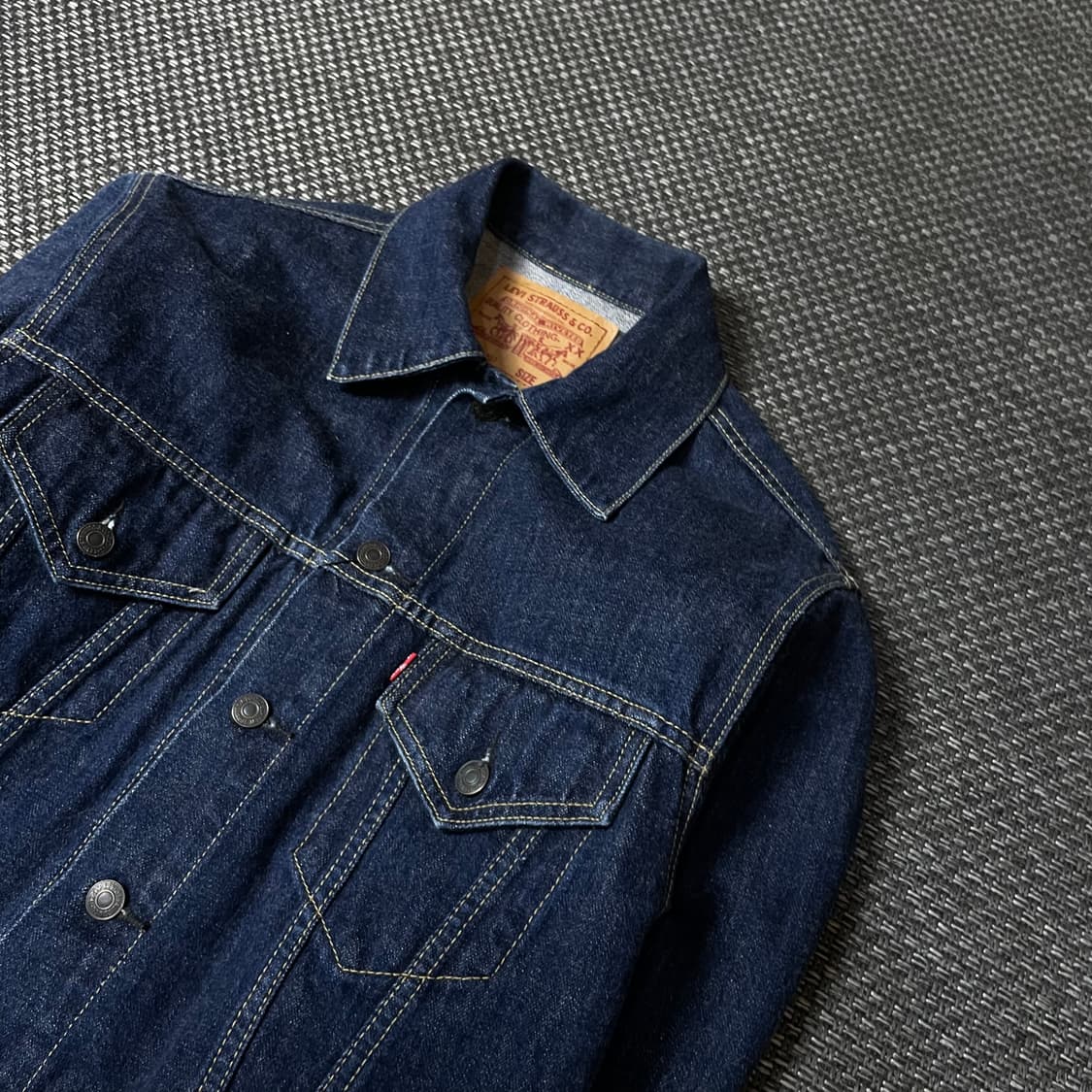 리바이스 진청 투포켓 데님 자켓 557 상품이미지5