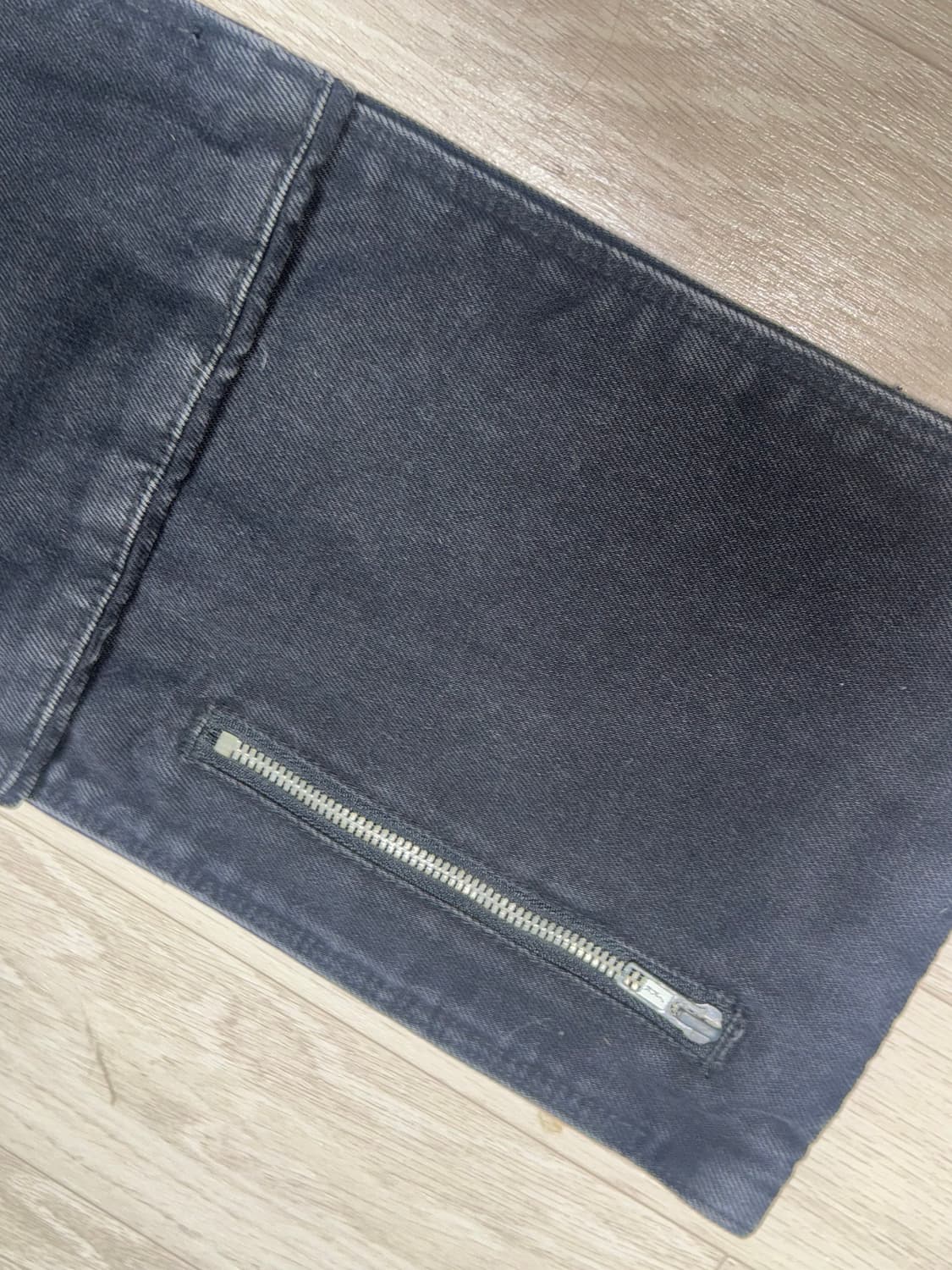 플라스틱 프로덕트 MPA 데님 머플러 블랙 상품이미지4