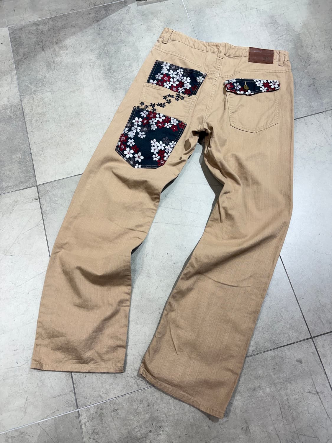 일본 오리엔탈 자수 팬츠 상품이미지1