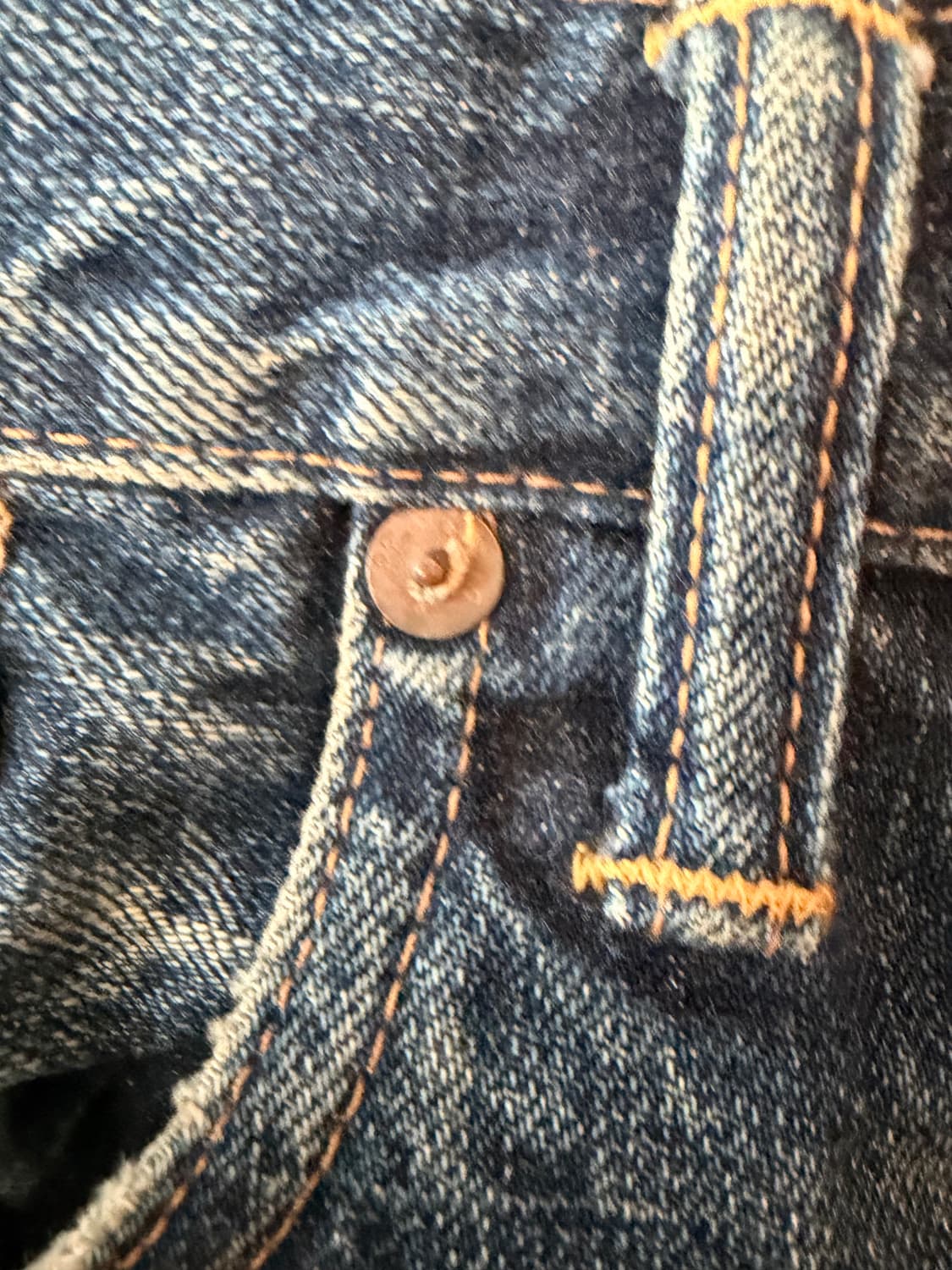 RRL 더블알엘 로우스트레이트 워싱 데님 32x32 USA 상품이미지4