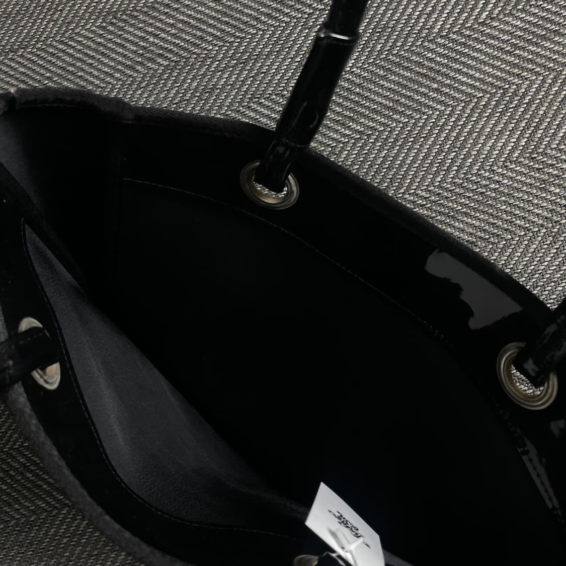 닥터마틴 코팅 글로시 토트백 블랙o 3649 상품이미지4