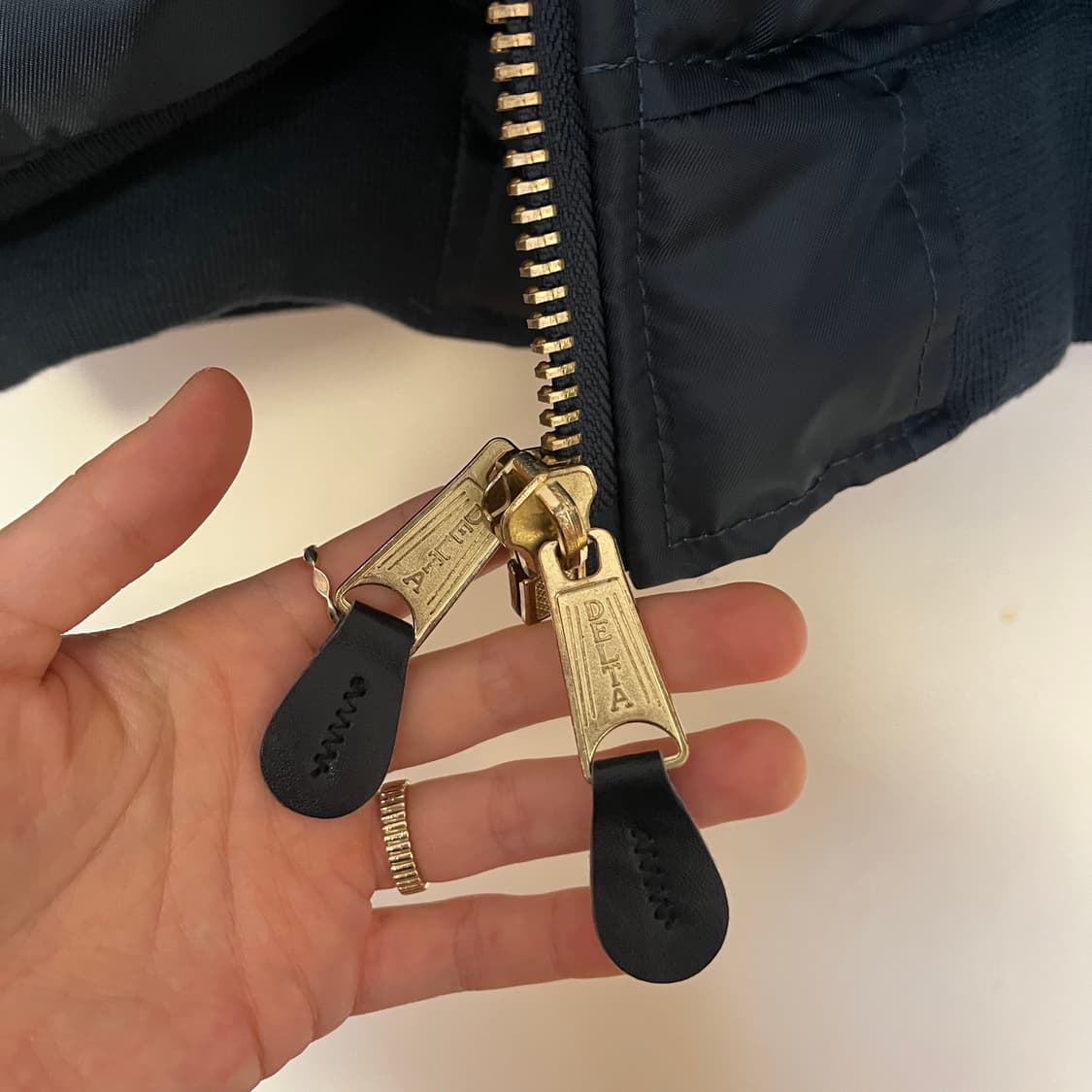 stuart trevor 올세인츠 빈티지 패치워크 봄버자켓 상품이미지8