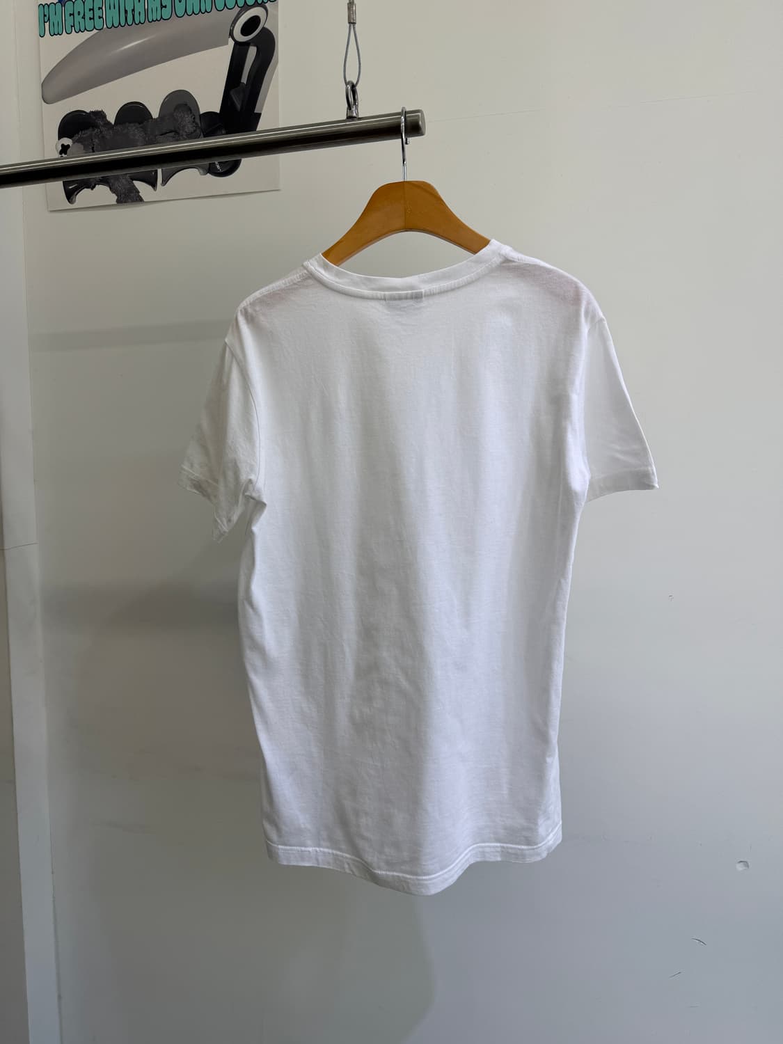LACOSTE (Made in Japan) 브이넥 반팔 티셔츠  상품이미지4