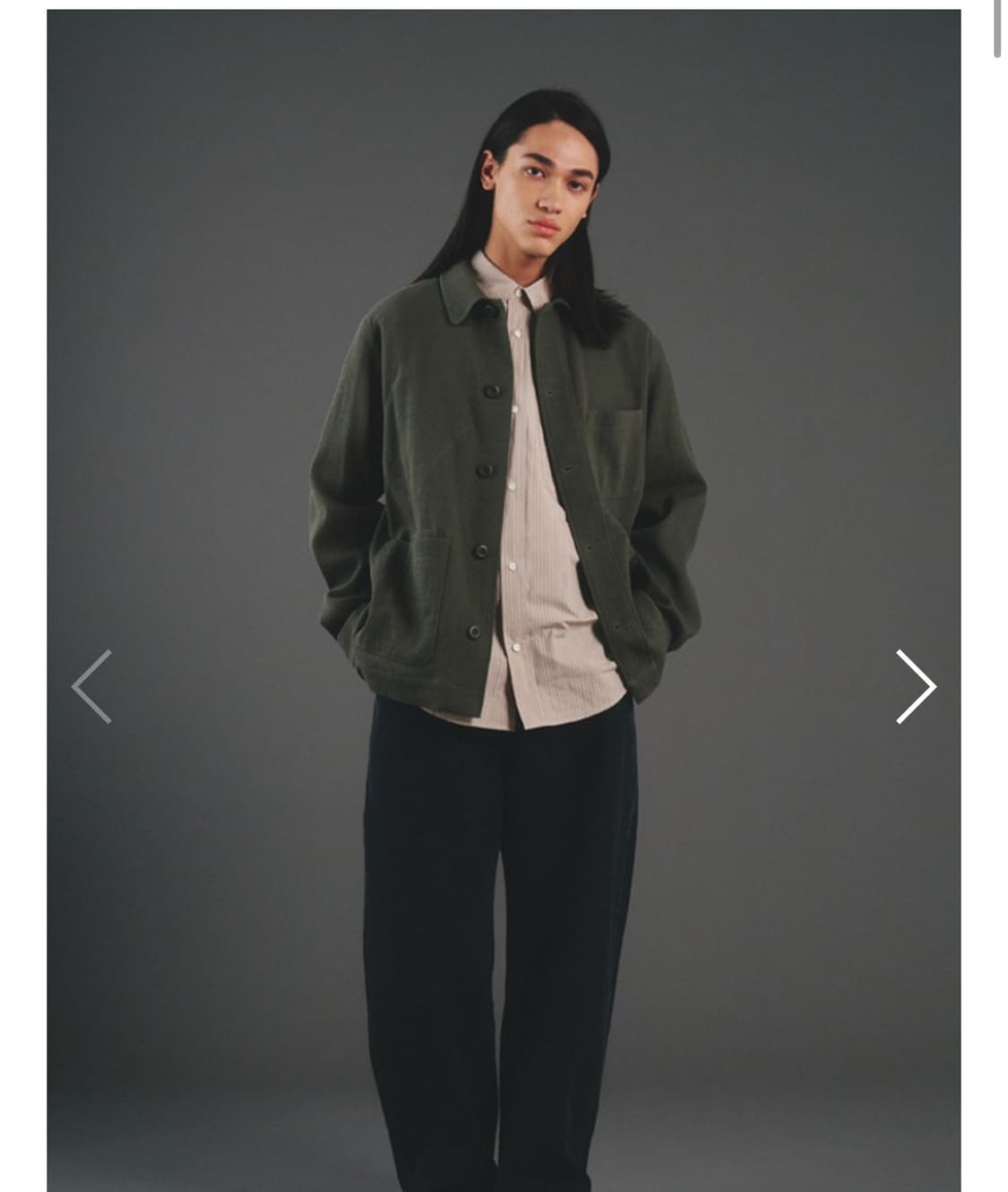 아트이프액츠 Unbalance French Work Jacket L 상품이미지2