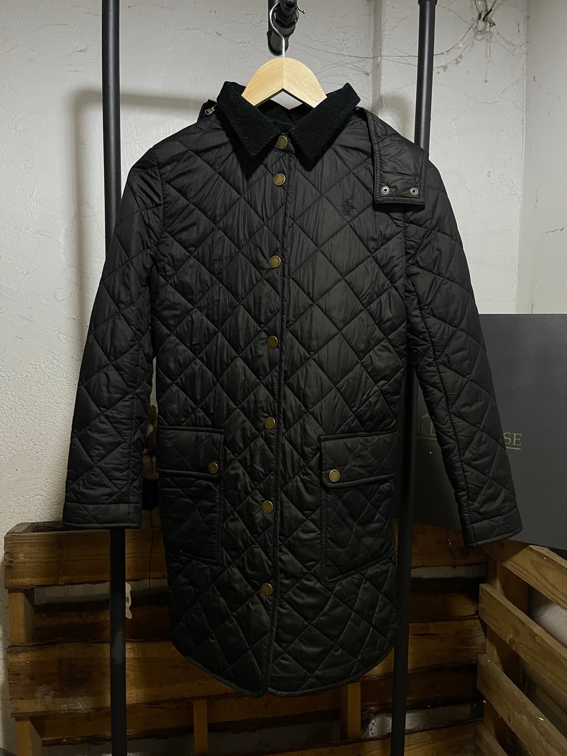 폴로 퀄팅 패딩 상품이미지1