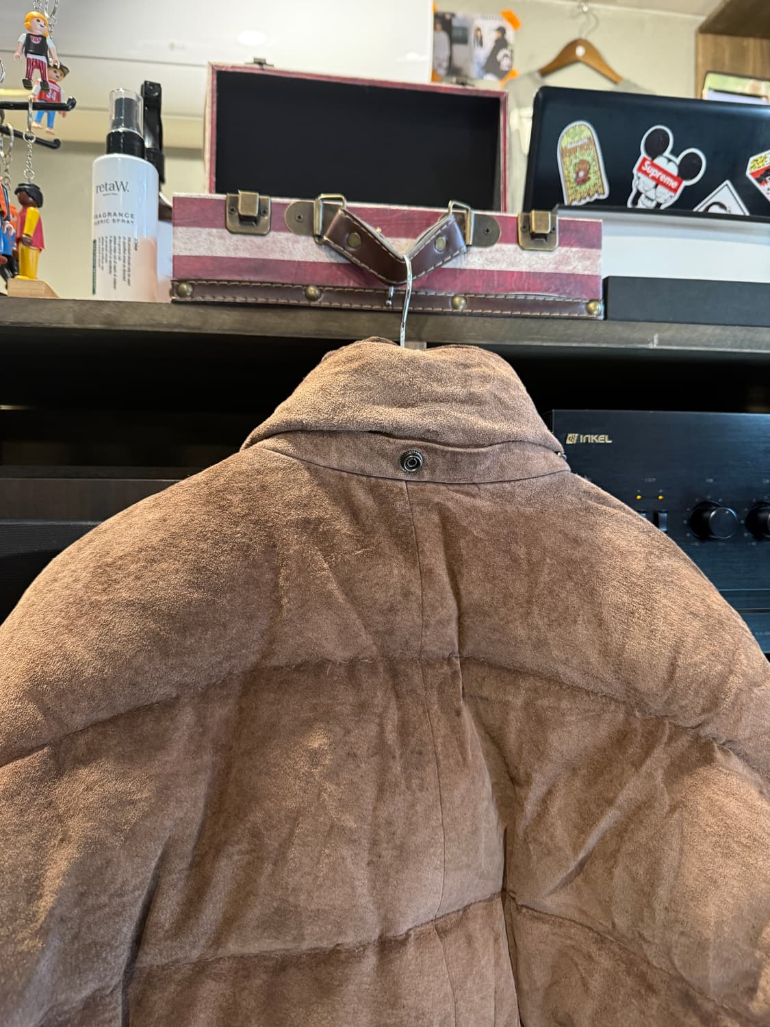 빈티지 스웨이드 패딩 점퍼 L(XL) 상품이미지8