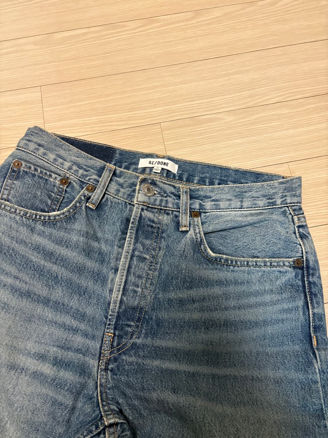 리던 와이드레그 데님 상품이미지3