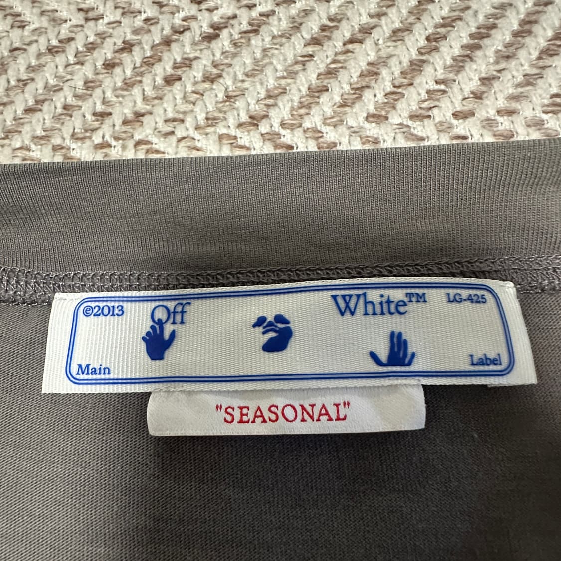 OFF-WHITE crop t-shirt 상품이미지4