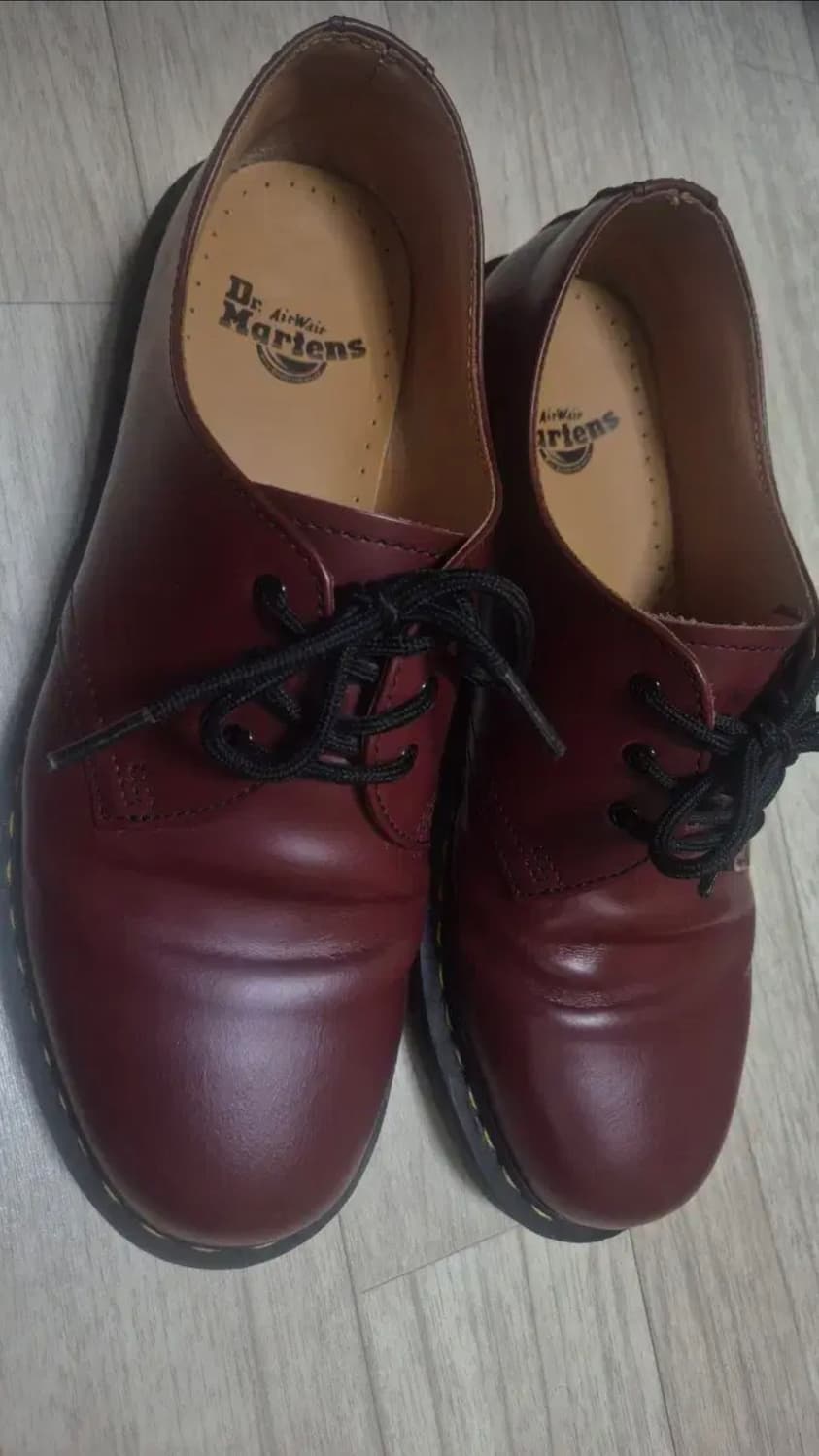 [UK9/KR285정도] 닥터마틴 1461 체리레드 상품이미지1