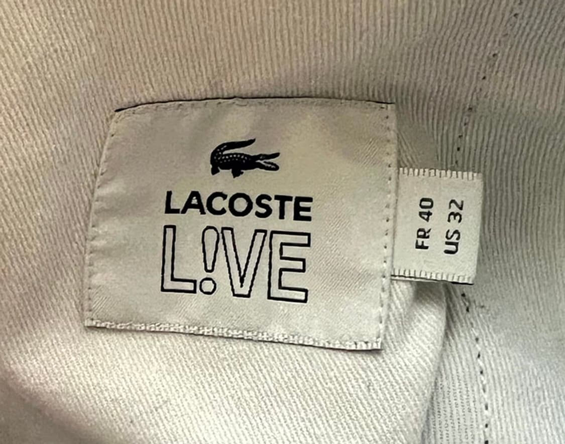 라코스테 남자 청 반바지 데님쇼츠 스판좋음 캐주얼 네이비 L 32 상품이미지4