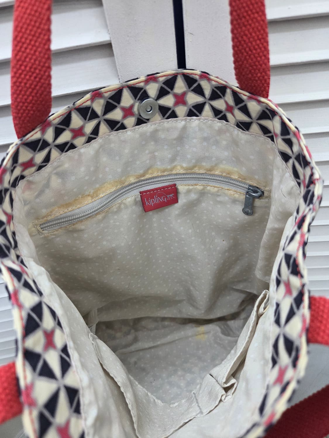 키플링 패턴 토트백 상품이미지5