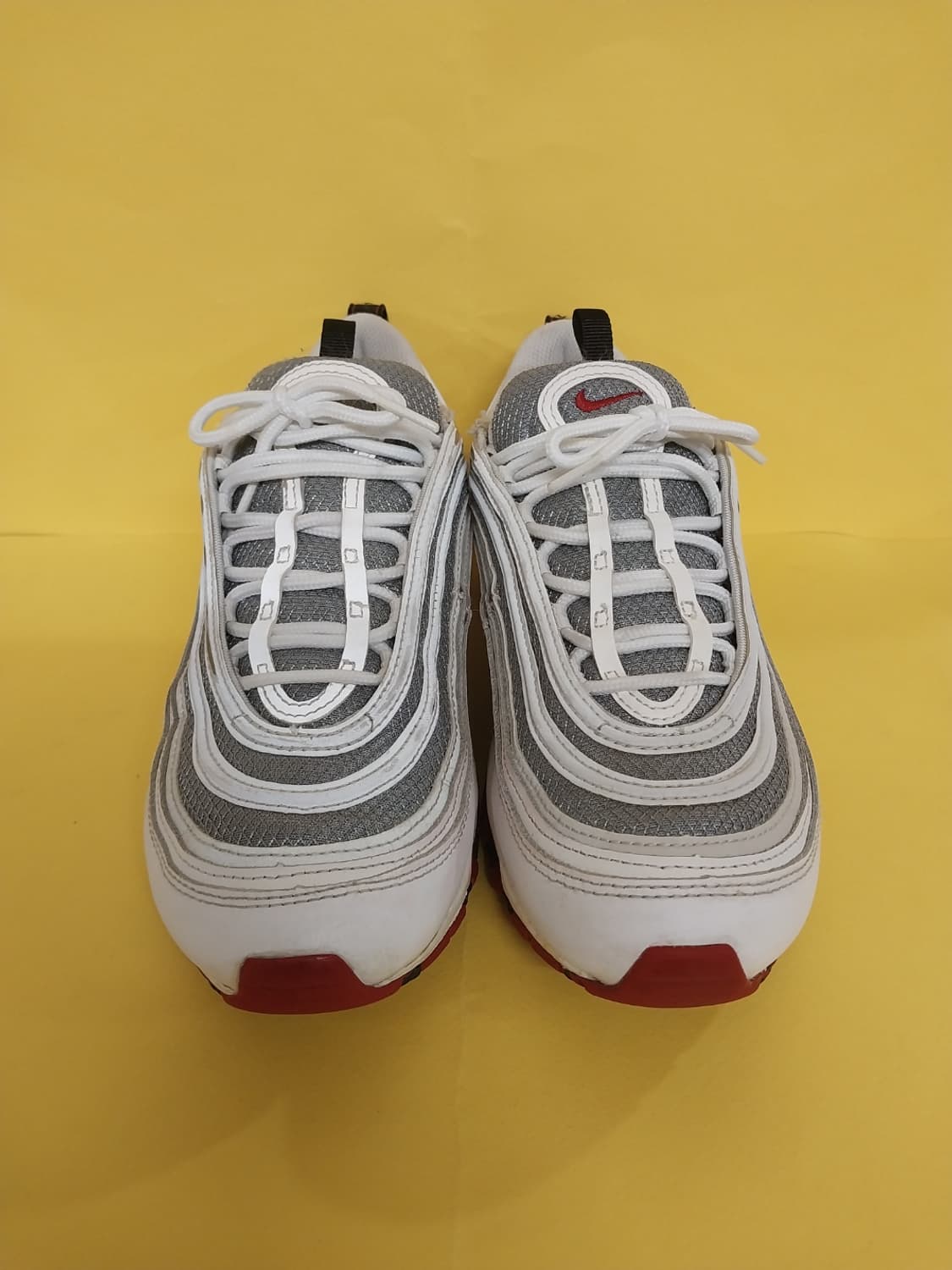 남성 나이키 에어맥스 97 화이트실버 운동화 (250) 상품이미지2