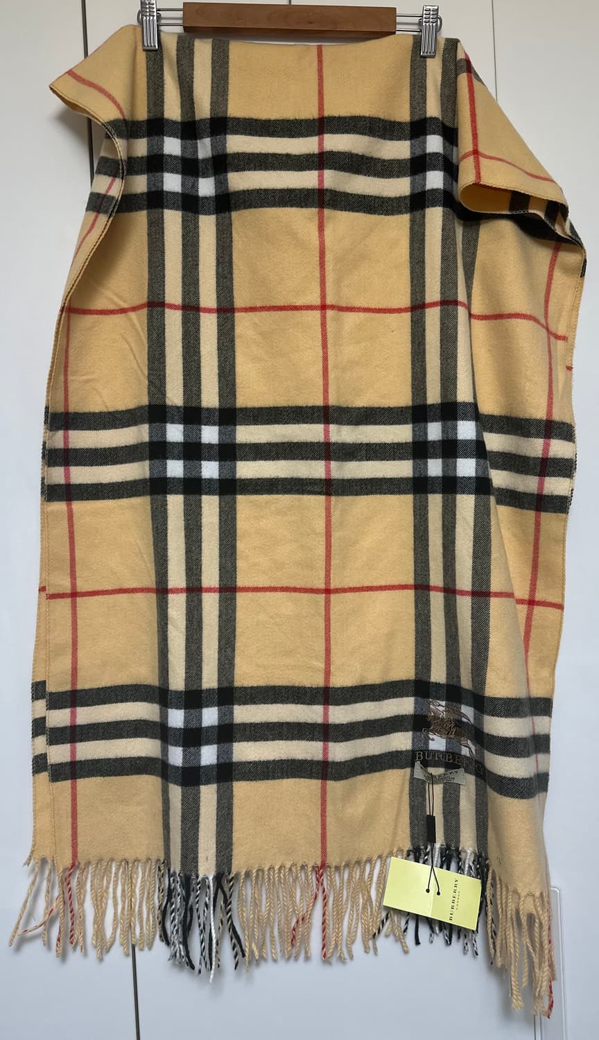 버버리 캐시미어  숄&머플러 클래식 체크 남여공용 상품이미지1