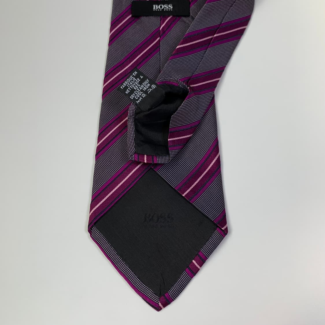 휴고보스(HUGO BOSS) 스트라이프 넥타이 명품 최상급 A+ 상품이미지6