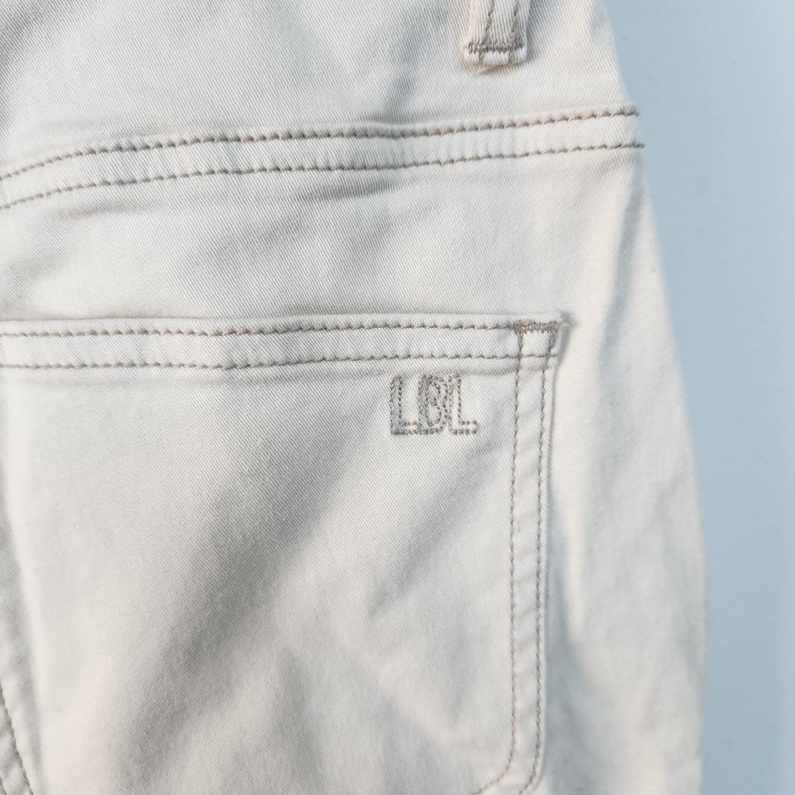LBL 아이보리 와이드 데님 팬츠 상품이미지4