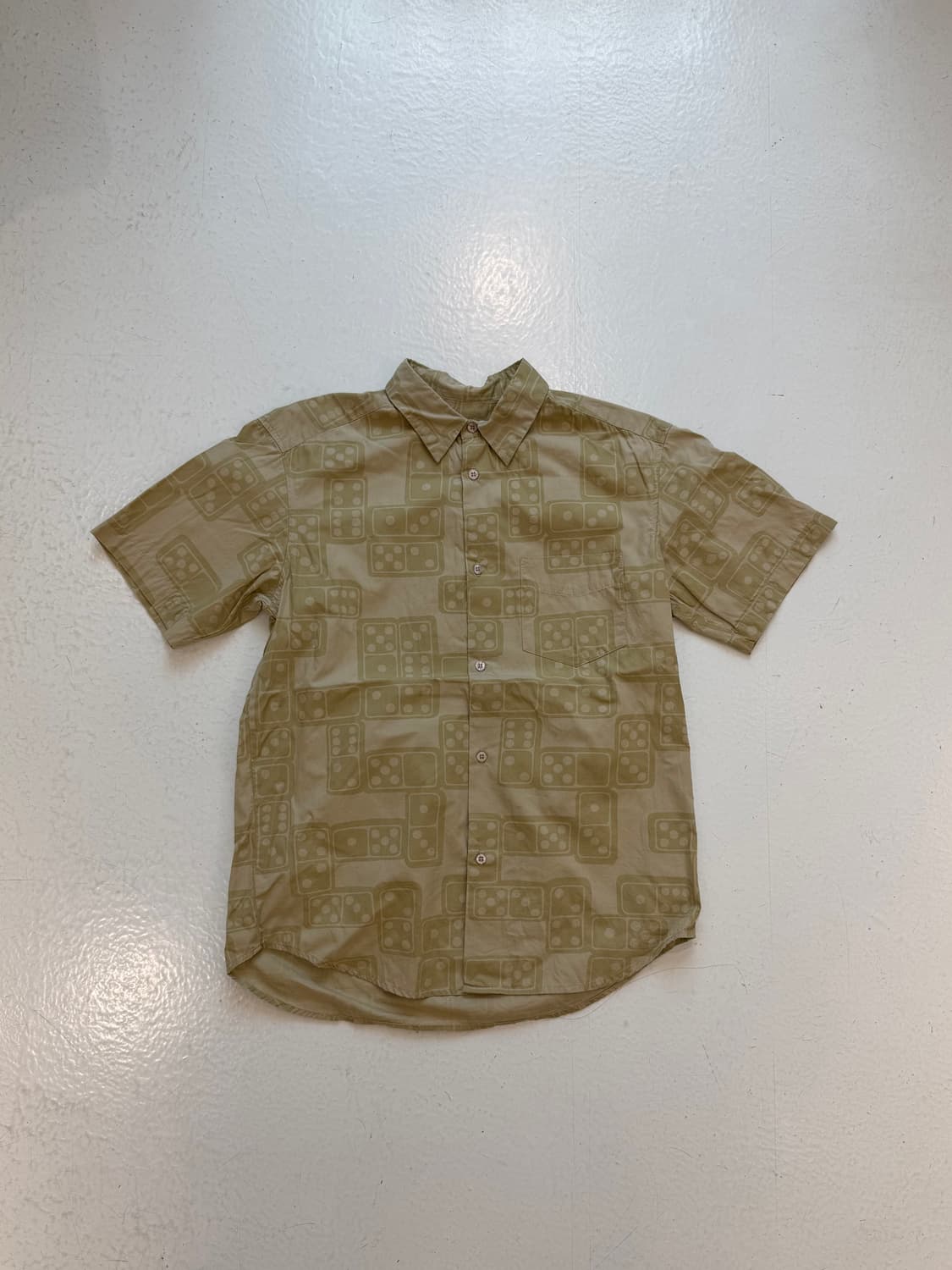  2000s Stussy dice printed shirt 상품이미지1