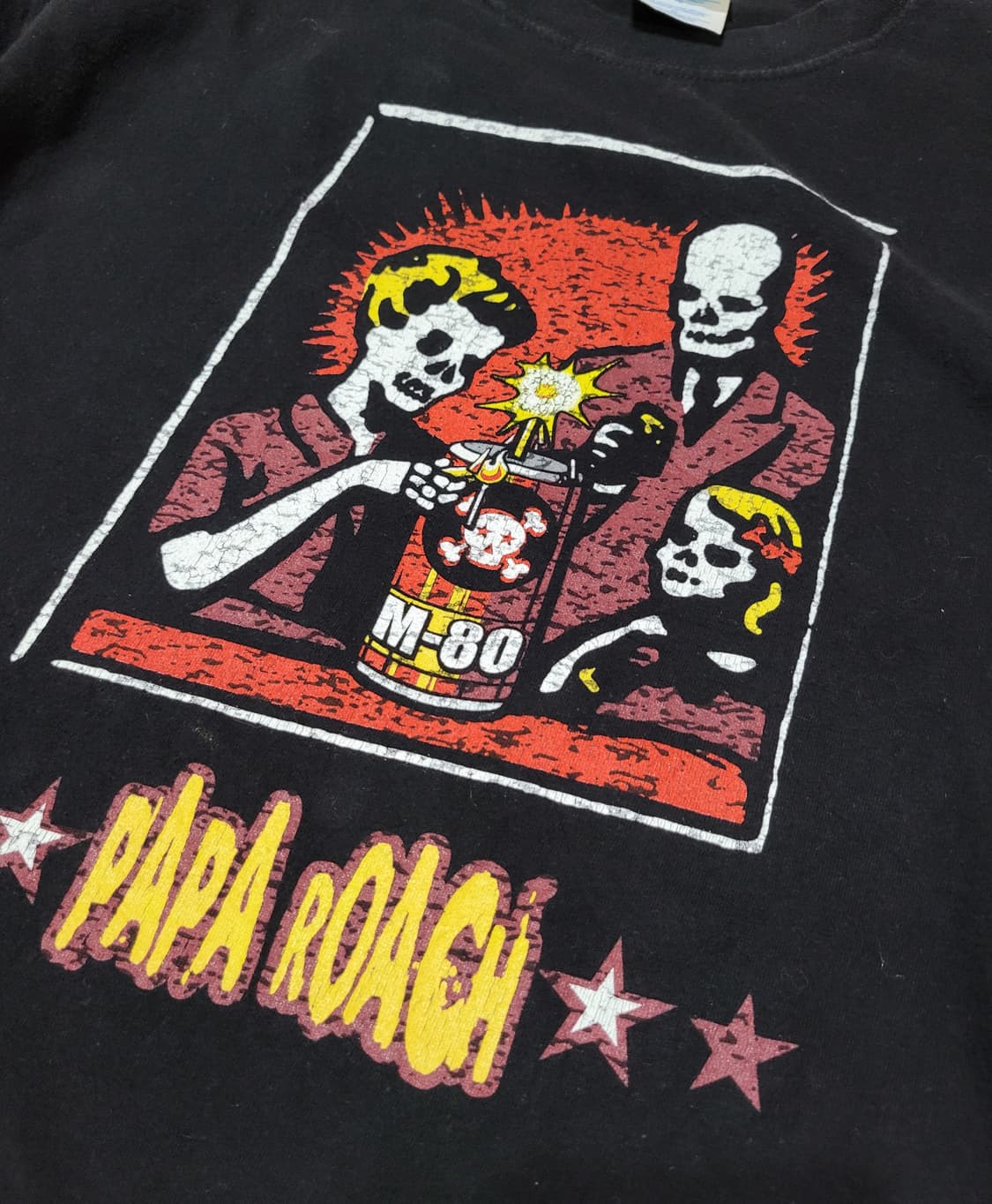 90s 빈티지 Papa Roach 밴드 티셔츠 상품이미지3