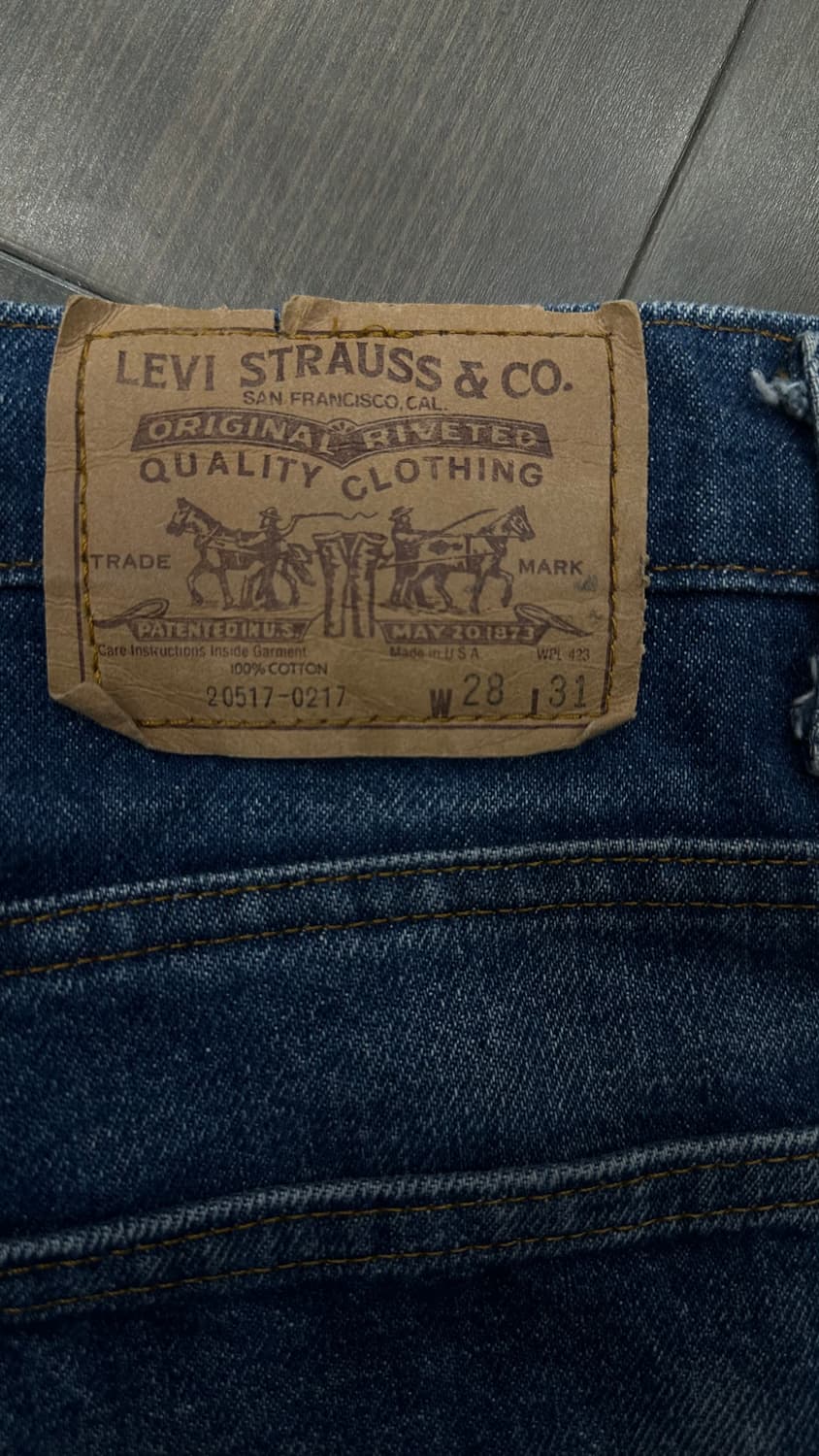80s  u.s.a 리바이스517. 25-26사이즈 오렌지탭 상품이미지10
