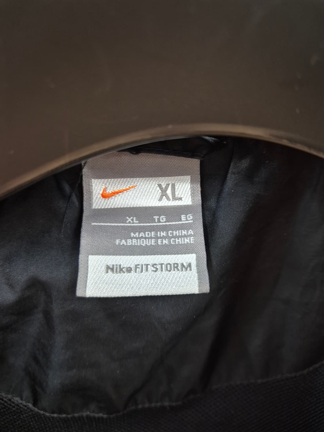 나이키 Fit Storm 바람막이 XL 블랙/레드 상품이미지6
