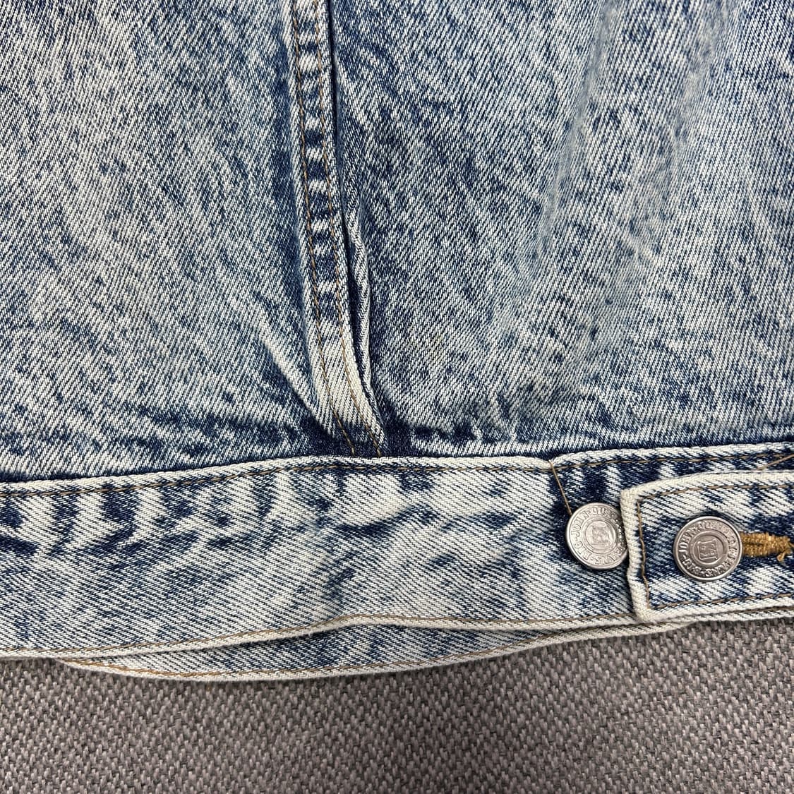 빅존 빈티지 아이스 워싱 데님자켓(LL) 상품이미지8