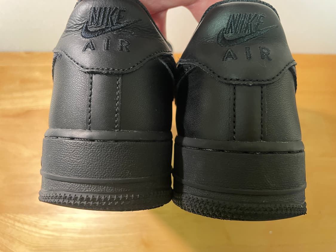[270] 나이키 에어포스 올블랙 상품이미지5