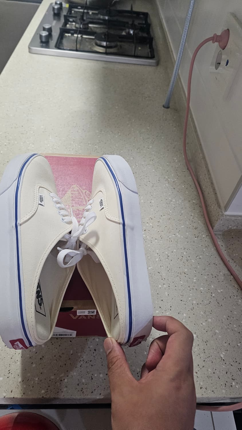 반스 캔버스 어센틱 뮬 클래식 화이트 265 상품이미지4