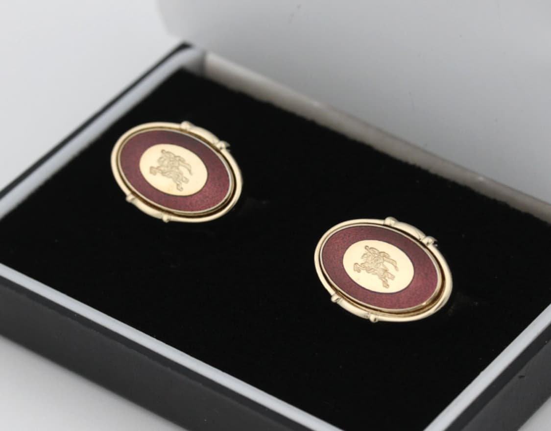 버버리 A-등급 남자 명품 커프스 빈티지 상품이미지1