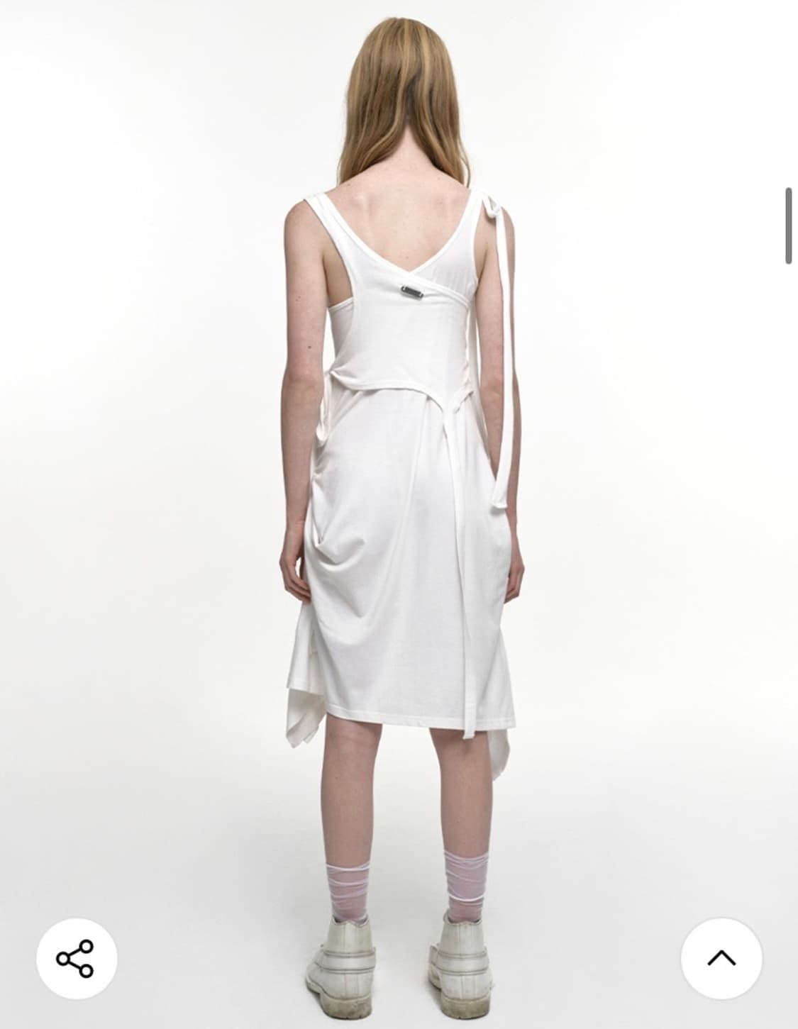 나체 2-PIECE FLOW DRESS IVORY 상품이미지2