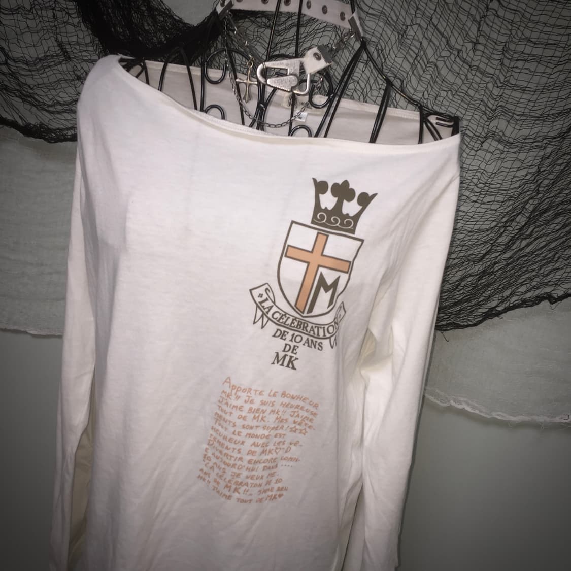 MICHEL KLEIN shirring off-shoulder T 상품이미지2