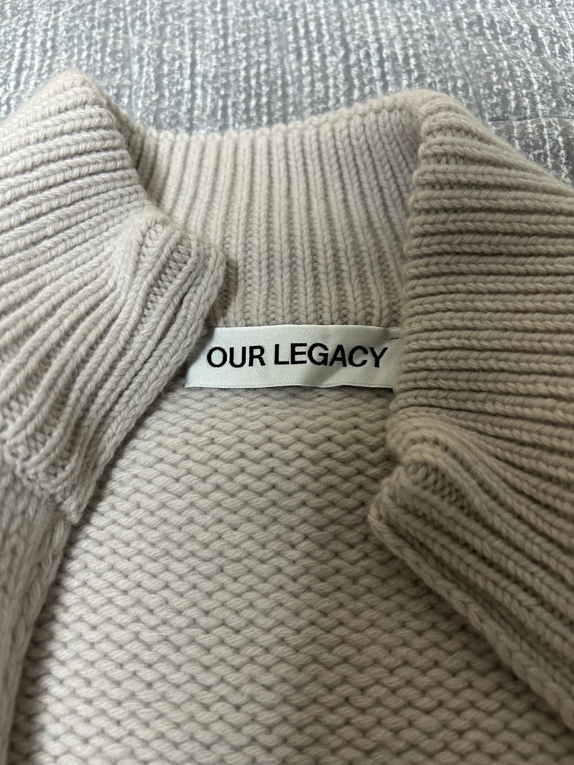 (새제품) 25fw ourlegacy 울트라짚 가디건 52(105) 상품이미지6