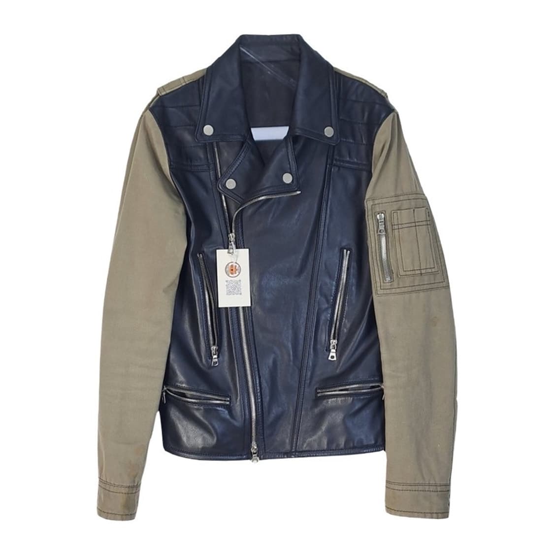 맨손 riri지퍼 라이더자켓 상품이미지1