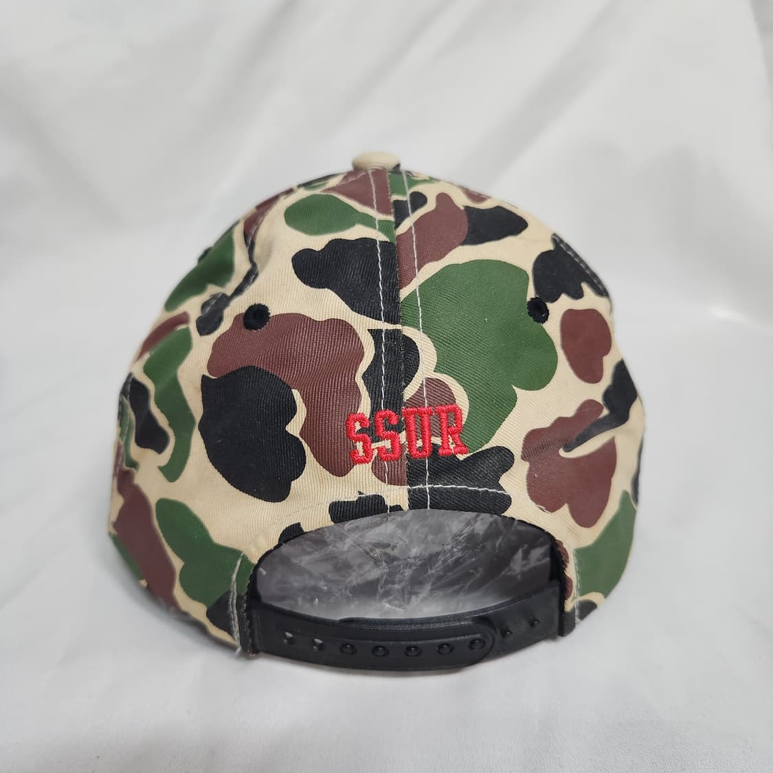 H512 [F] SSUR New York 카모 불독 스냅백
 상품이미지3