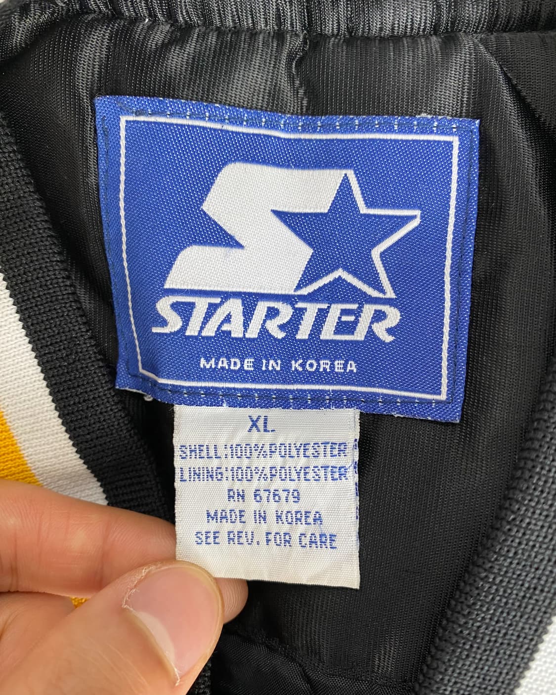 스타터 x 아웃캐스트 90‘s 올드스쿨 바시티 자켓 상품이미지9