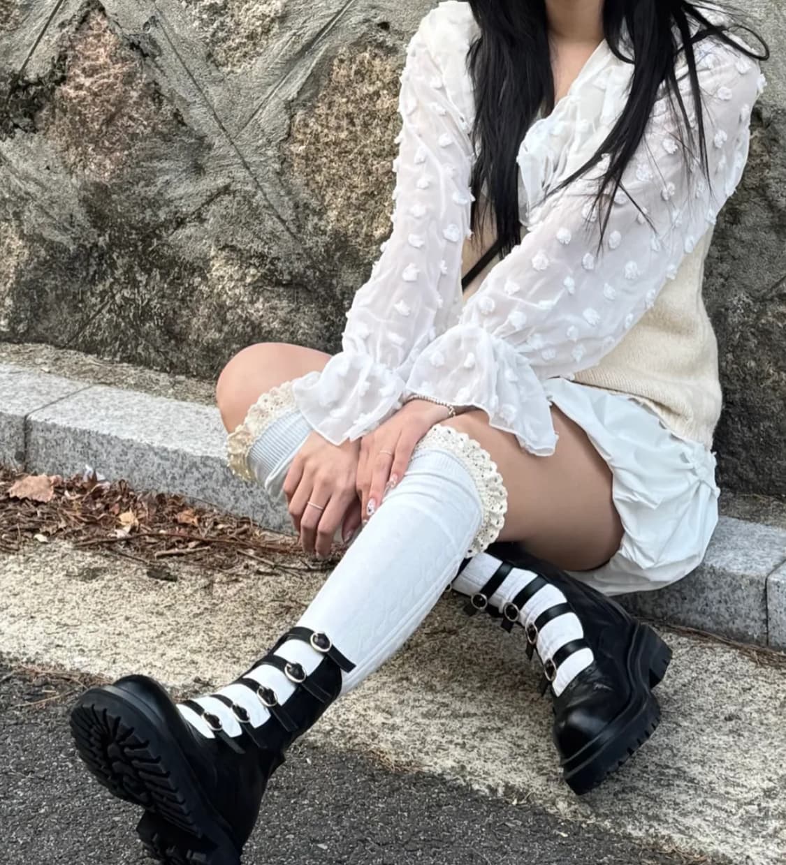 슈하이 루엘라 벨트 워커 부츠 블랙  상품이미지7