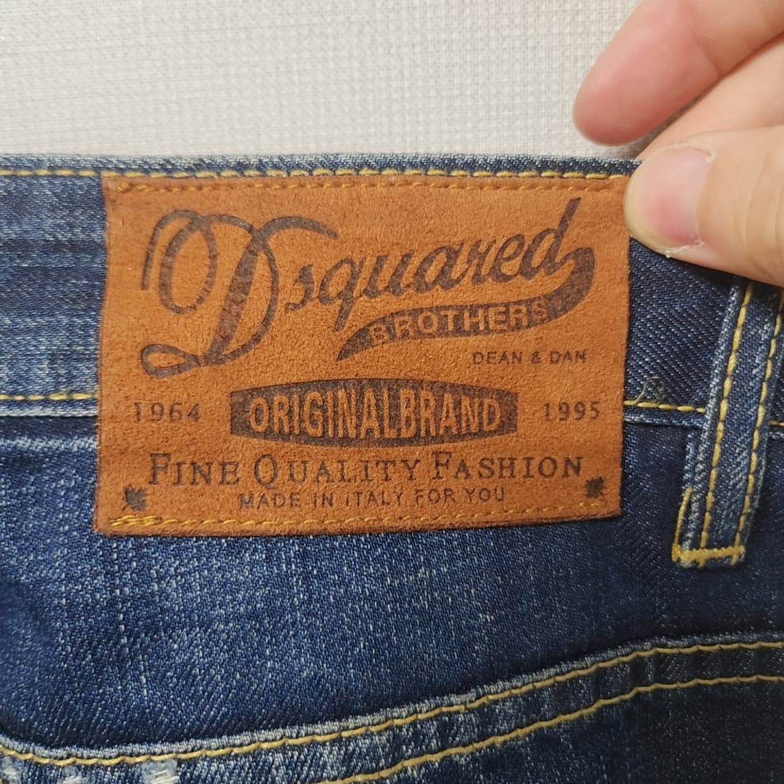 디스퀘어드2 데님팬츠 청바지 46사이즈 상품이미지3