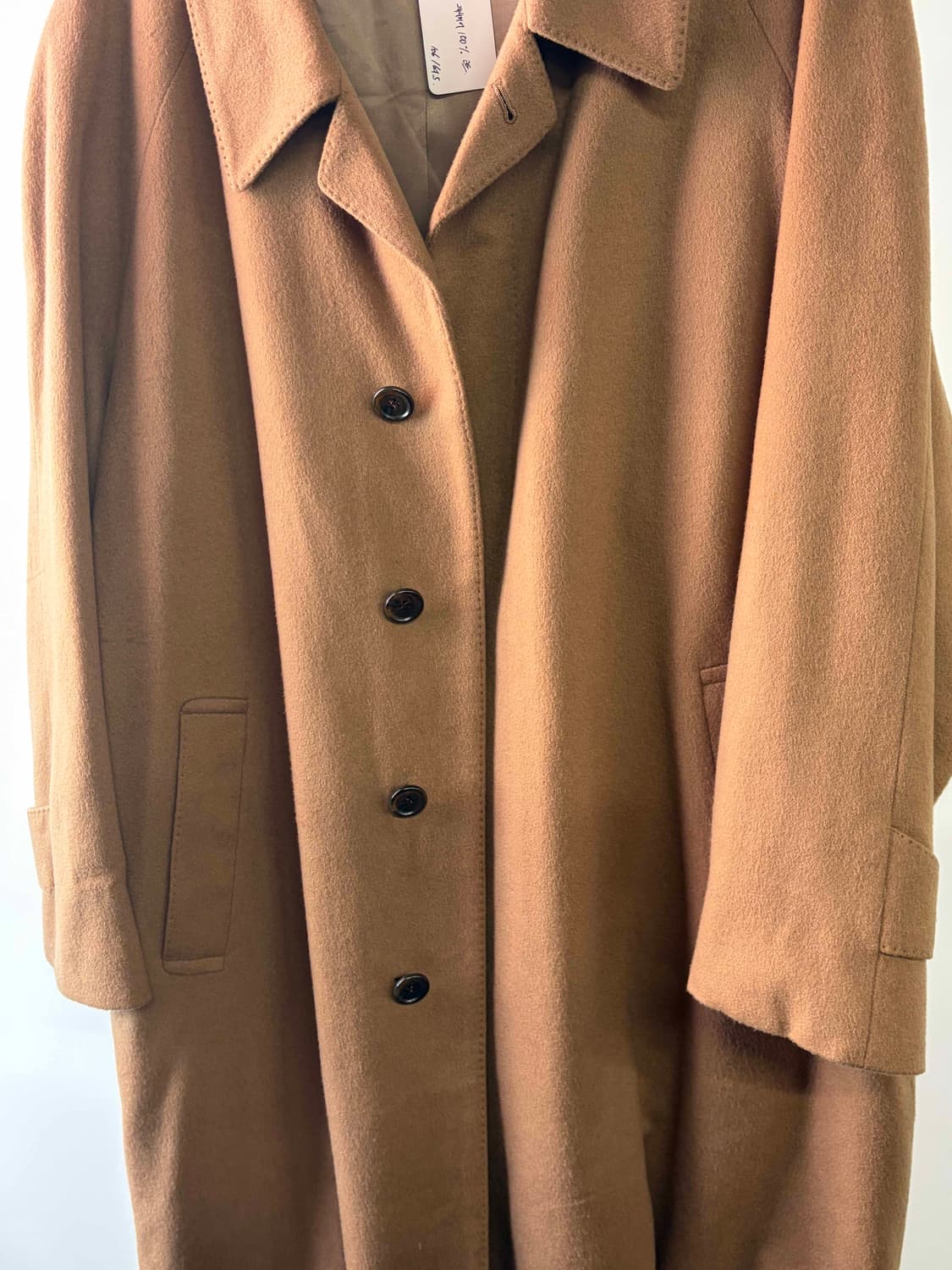 일본제 퓨어 캐시미어 100 코트 상품이미지7