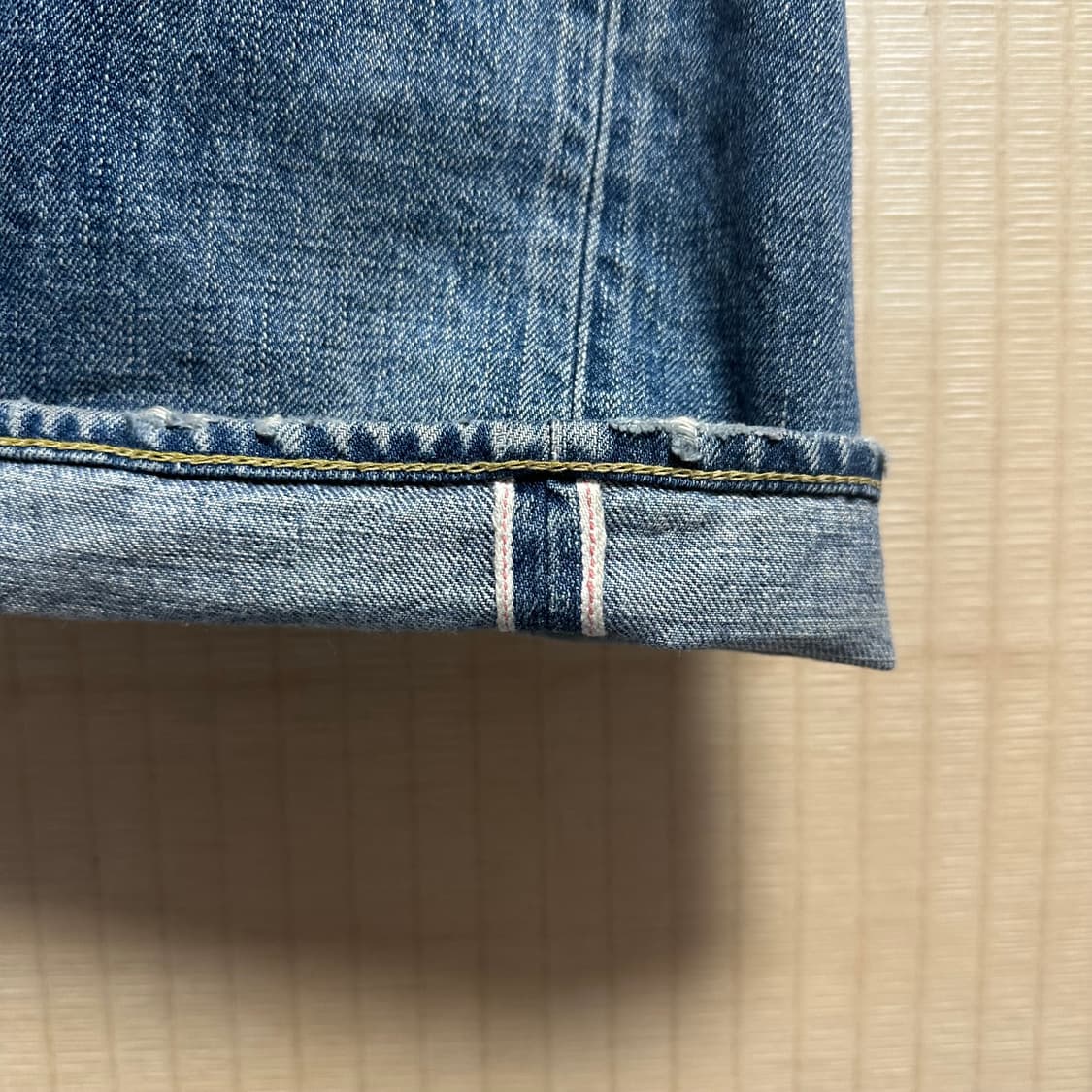 PHIGVEL 피그벨 리페어 셀비지 청바지 3사이즈 상품이미지4
