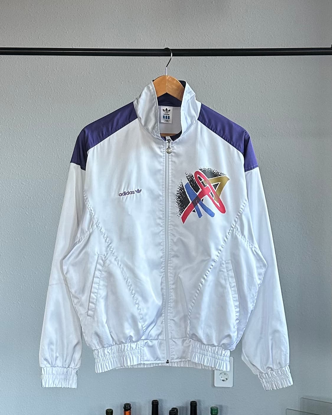 [L]아디다스 90s 재팬 올드스쿨 스테판 에드베리 테니스 바람막이 상품이미지1