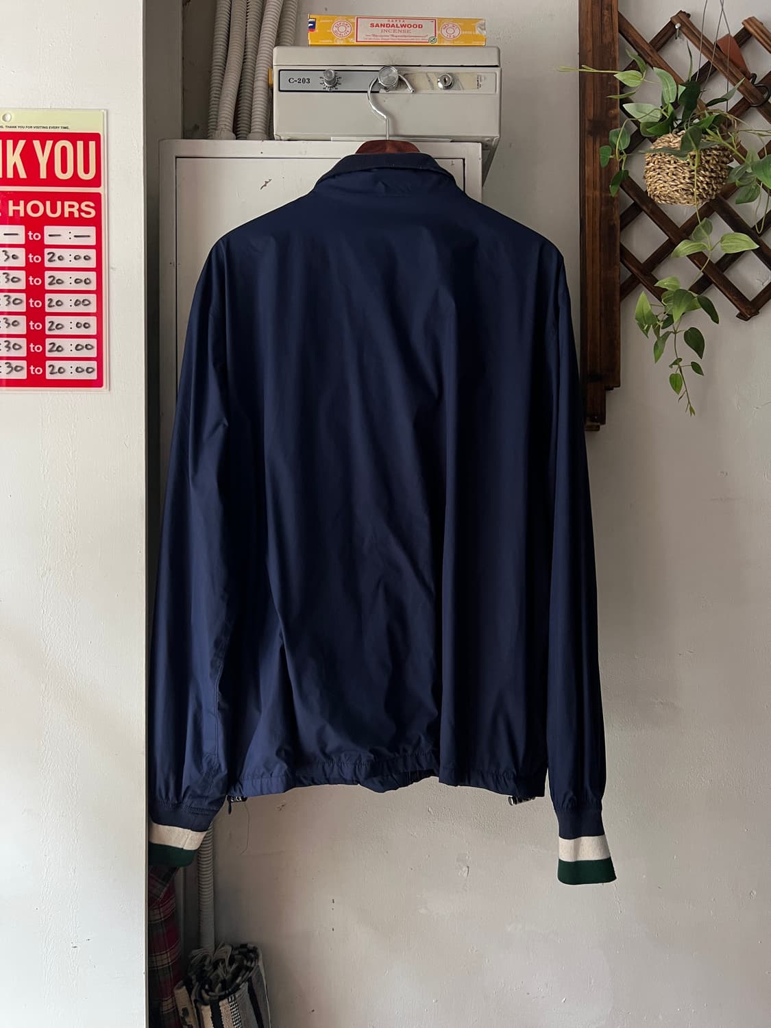 [L]폴로 랄프로렌 골프 네이비 나일론 자켓 상품이미지7